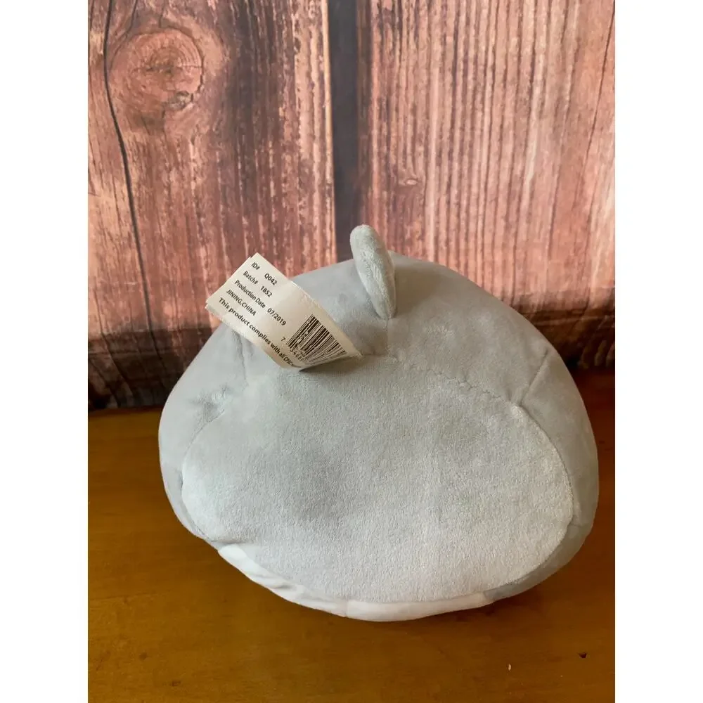 NWT Squishmallows Irving‎ Gray Rhino Plush 8 in Kellytoy w/ Tag